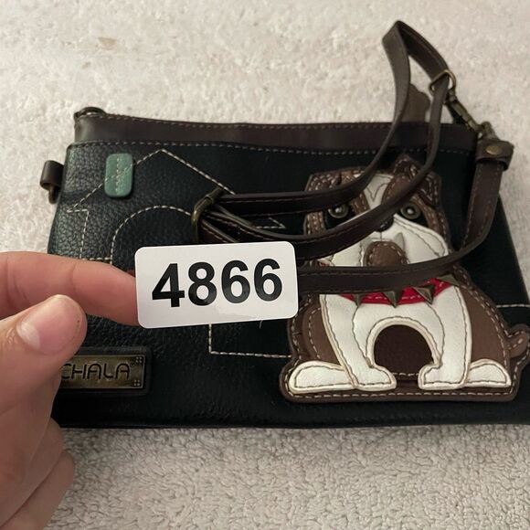 Chala Mini Crossbody Dog Themed Convertible Straps Handbag Purse Dog Mom - Picture 12 of 12